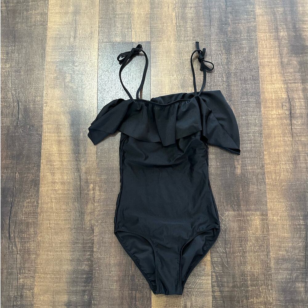 Albion Fit The Wave Midnight Black One-Piece Swimsuit Size XS - Picture 5 of 6